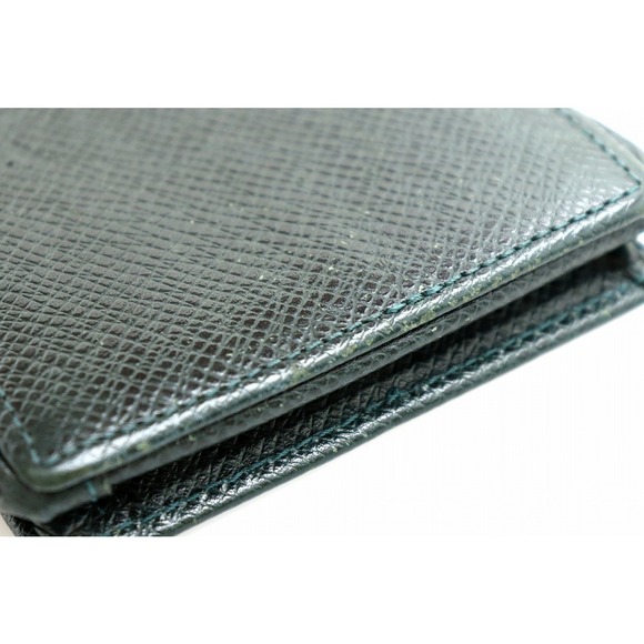 Louis Vuitton Taiga Boite Coin Wallet Leather Epicea Green - Picture 7 of 9